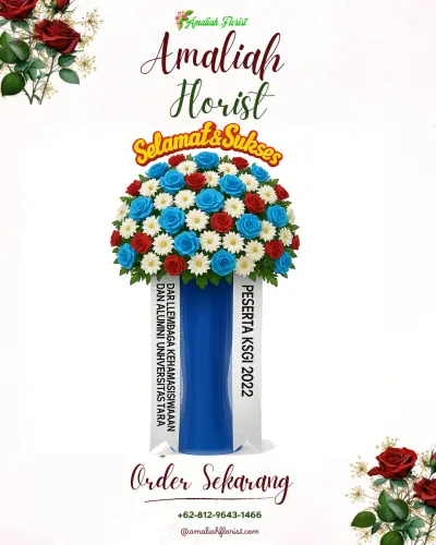 Standing Flower di Jati Perumnas